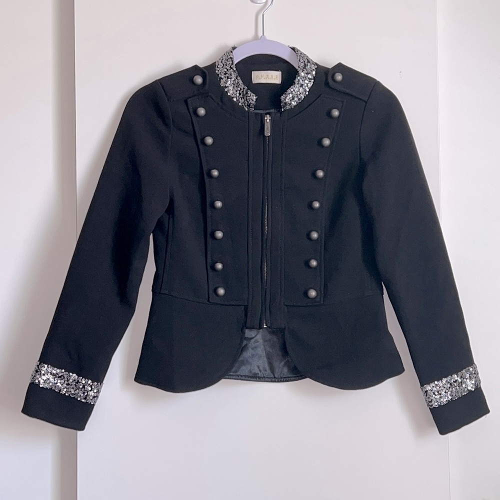 GUESS rare vintage black military jacket - Picture 10 of 16